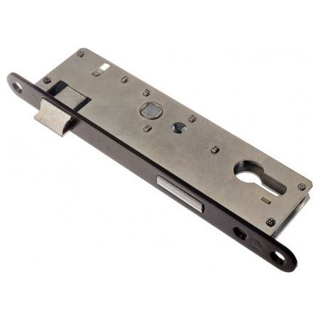 Zamek drzwiowy wąski 72/34 wkład/zapadka